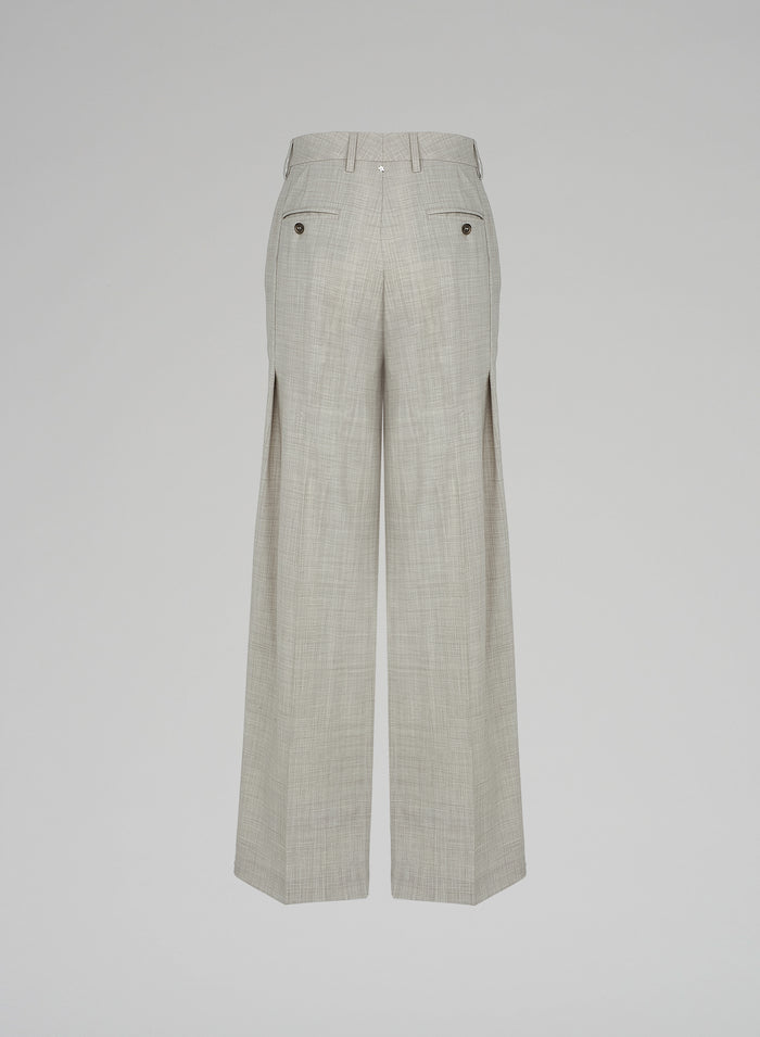 Lorena Antoniazzi PANTALONI IN LANA STRETCH