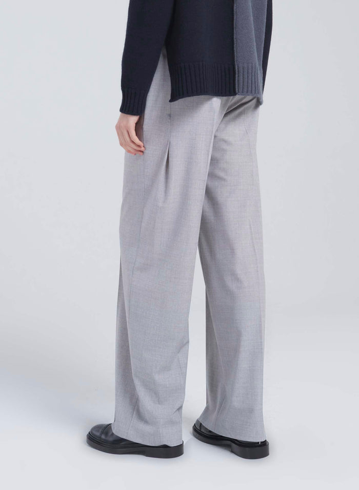 Lorena Antoniazzi PANTALONI IN LANA STRETCH