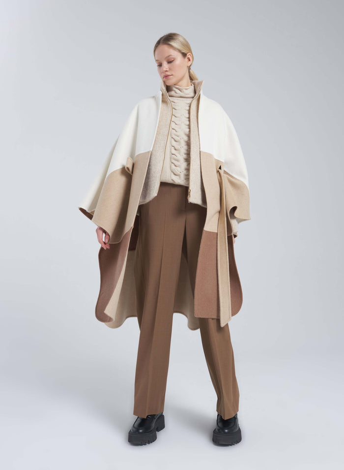 Lorena Antoniazzi PANTALONI IN LANA STRETCH