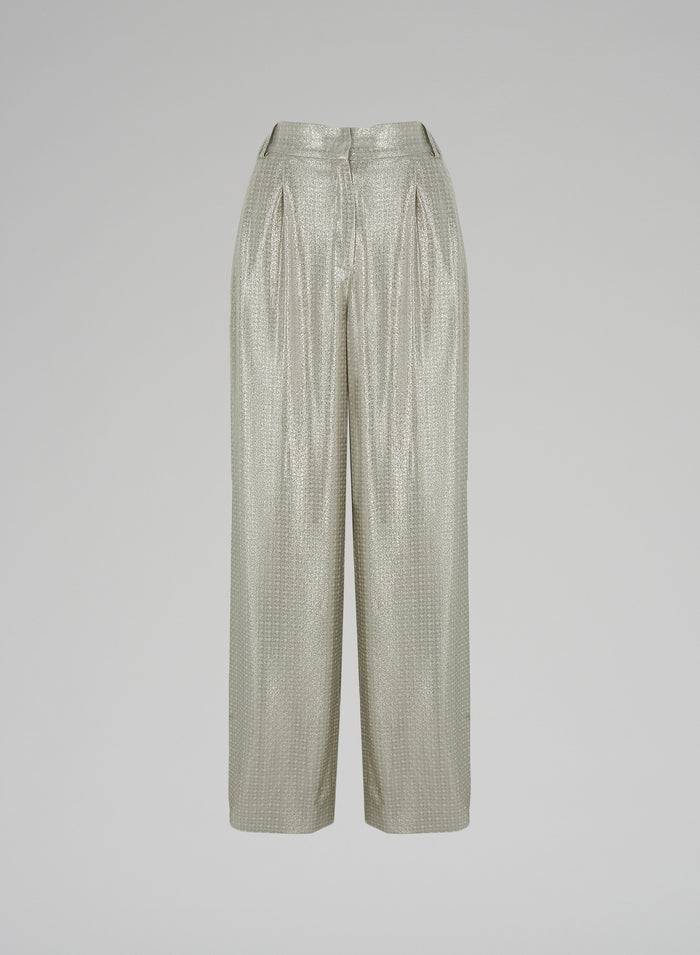 Lorena Antoniazzi PANTALONI IN LUREX