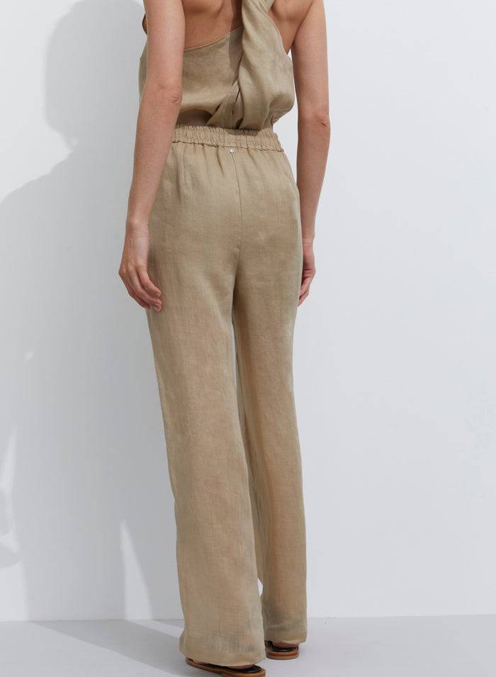 Lorena Antoniazzi PANTALONI IN RAMIE