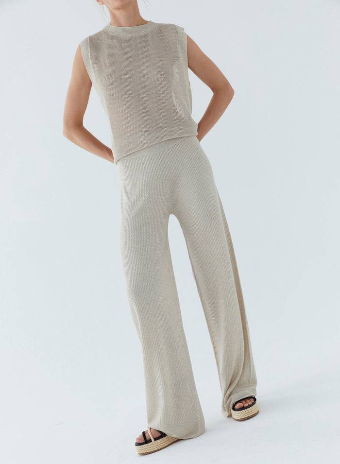 Lorena Antoniazzi PANTALONI MAGLIA