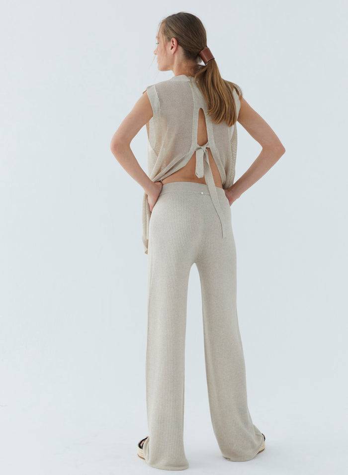 Lorena Antoniazzi PANTALONI MAGLIA