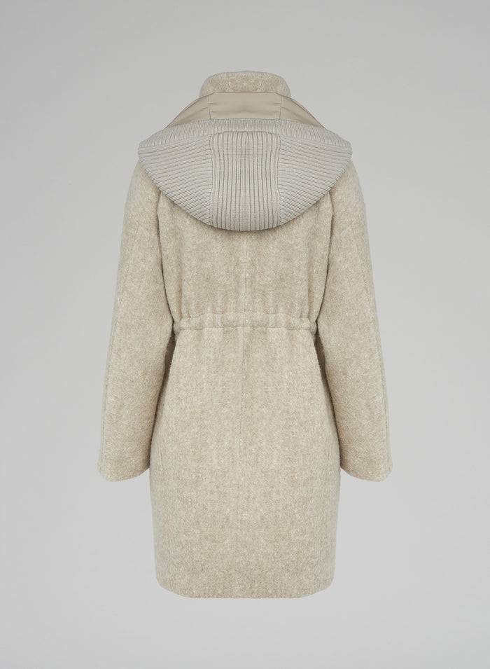 Lorena Antoniazzi PARKA IN ALPACA E LANA