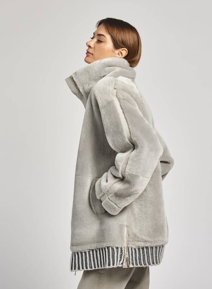 Lorena Antoniazzi PARKA IN MONTONE
