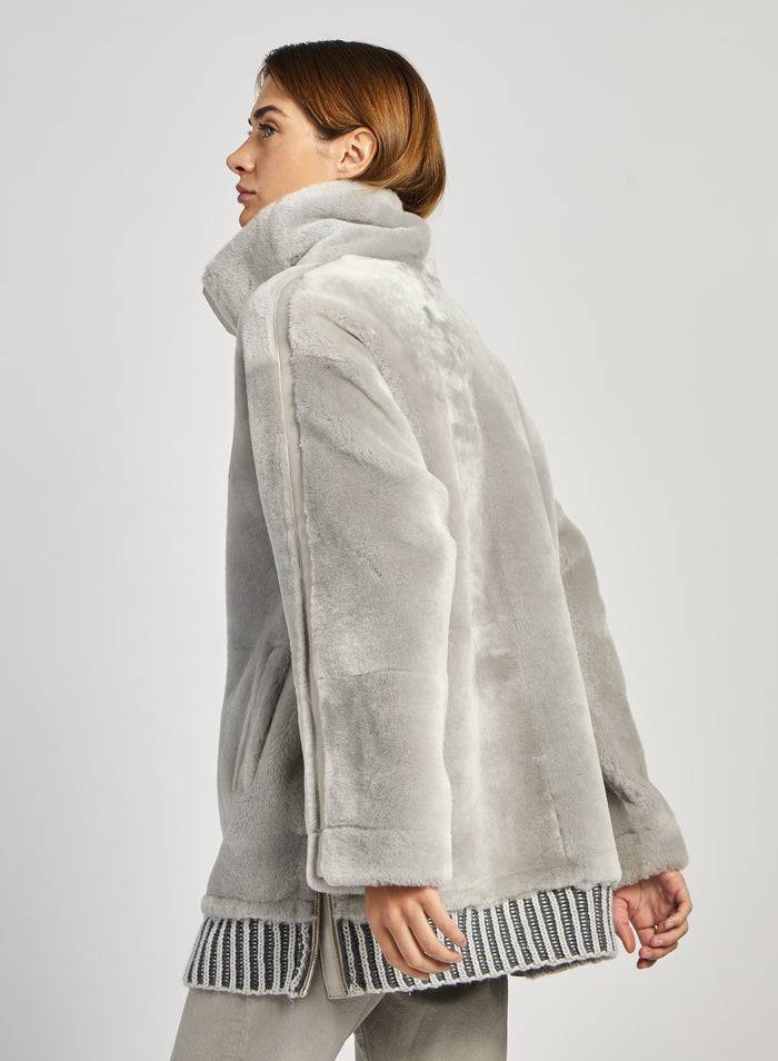 Lorena Antoniazzi PARKA IN MONTONE