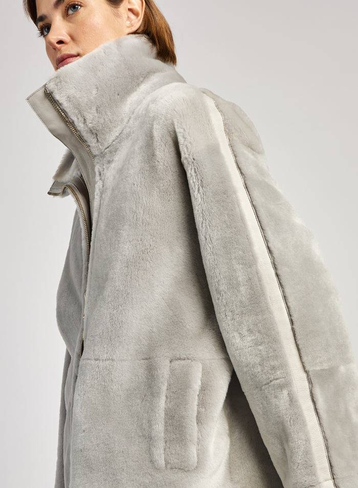 Lorena Antoniazzi PARKA IN MONTONE