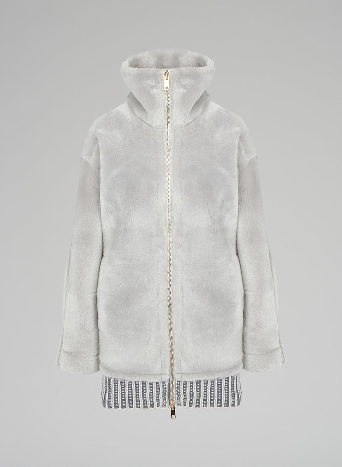 Lorena Antoniazzi PARKA IN MONTONE