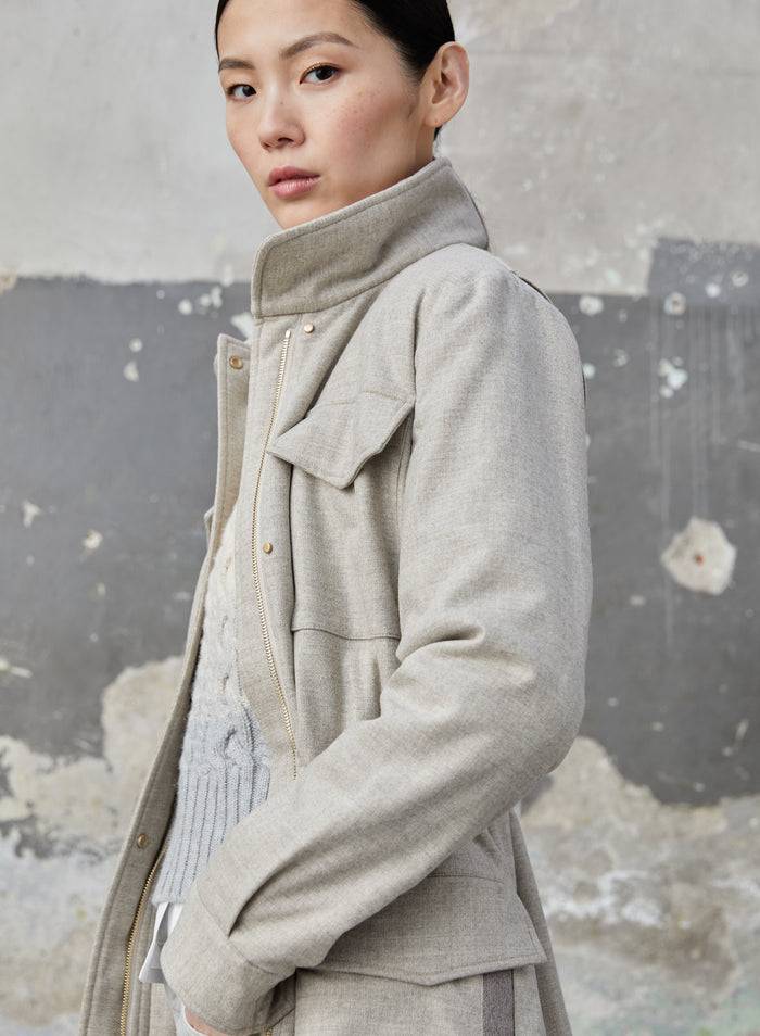 Lorena Antoniazzi SAHARIANA IN FLANELLA STRETCH