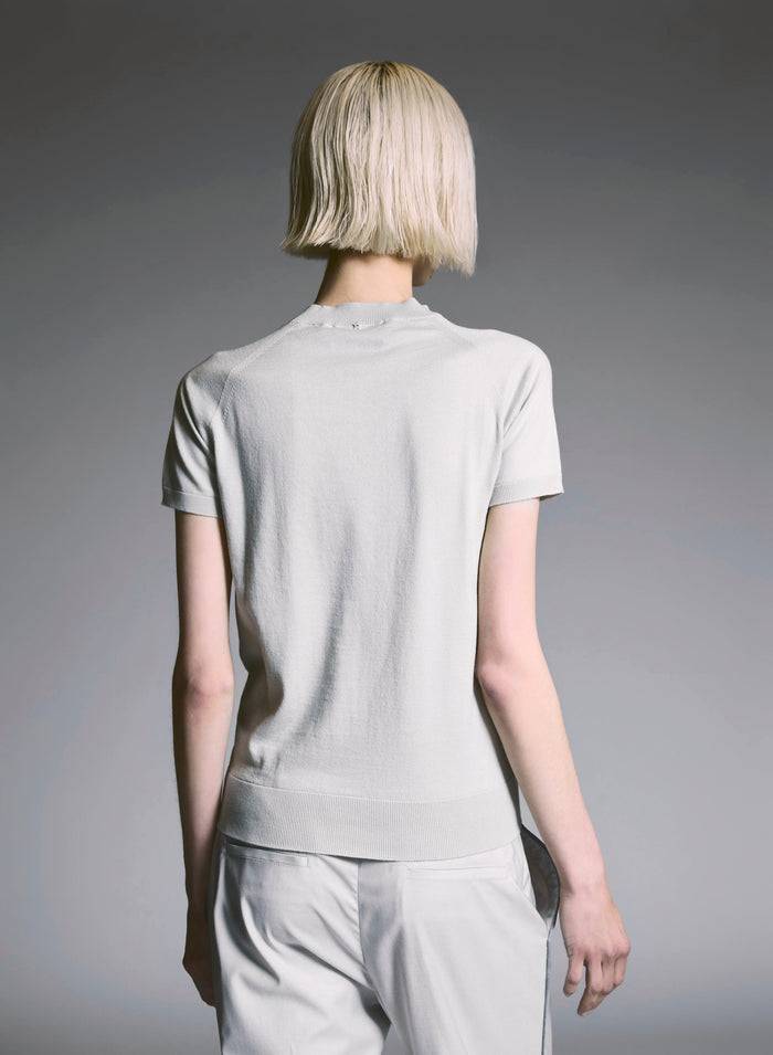 Lorena Antoniazzi T-SHIRT IN MAGLIA