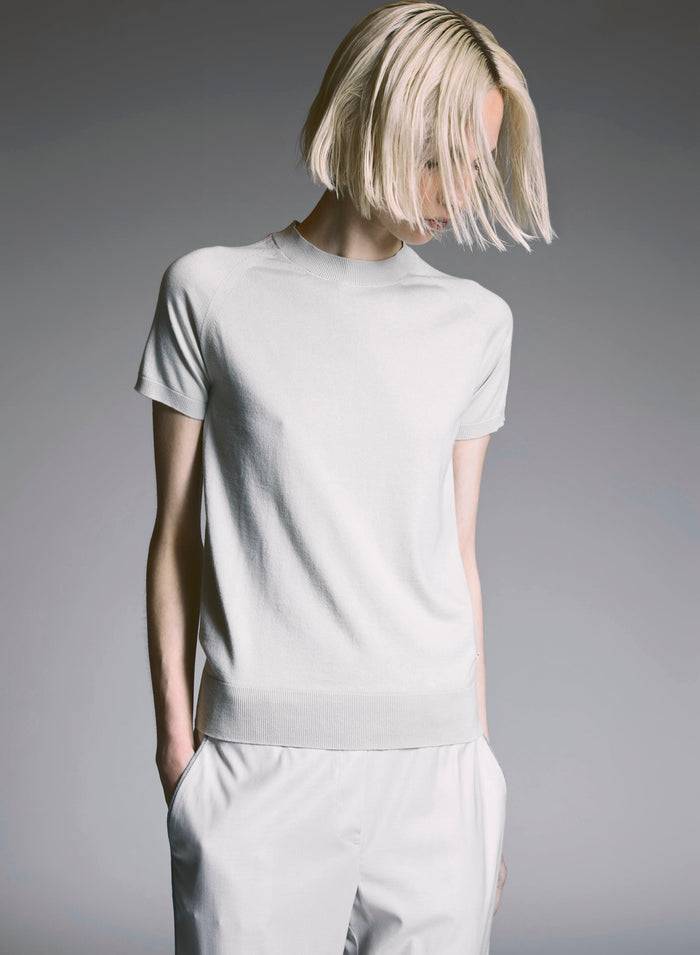 Lorena Antoniazzi T-SHIRT IN MAGLIA