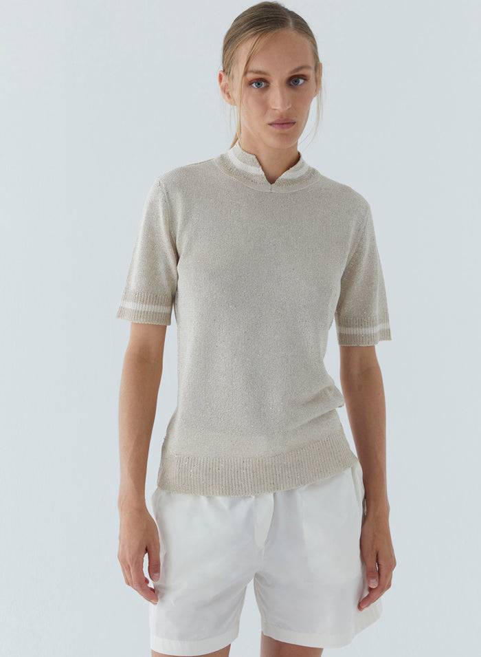 Lorena Antoniazzi TOP IN MAGLIA