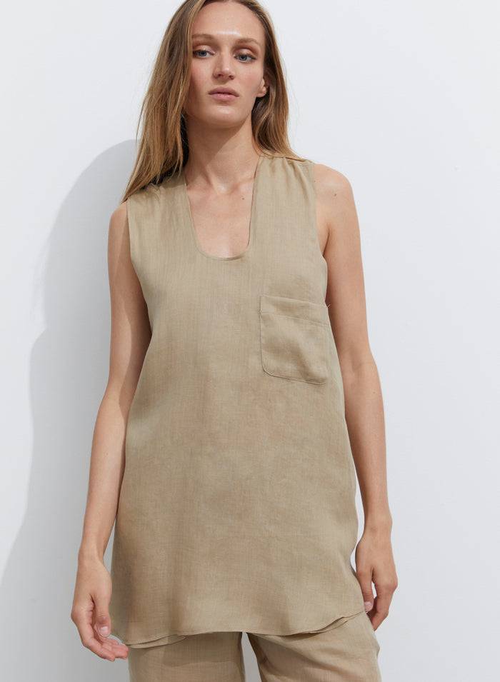 Lorena Antoniazzi TOP IN RAMIE