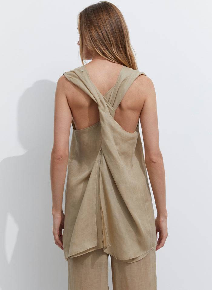 Lorena Antoniazzi TOP IN RAMIE