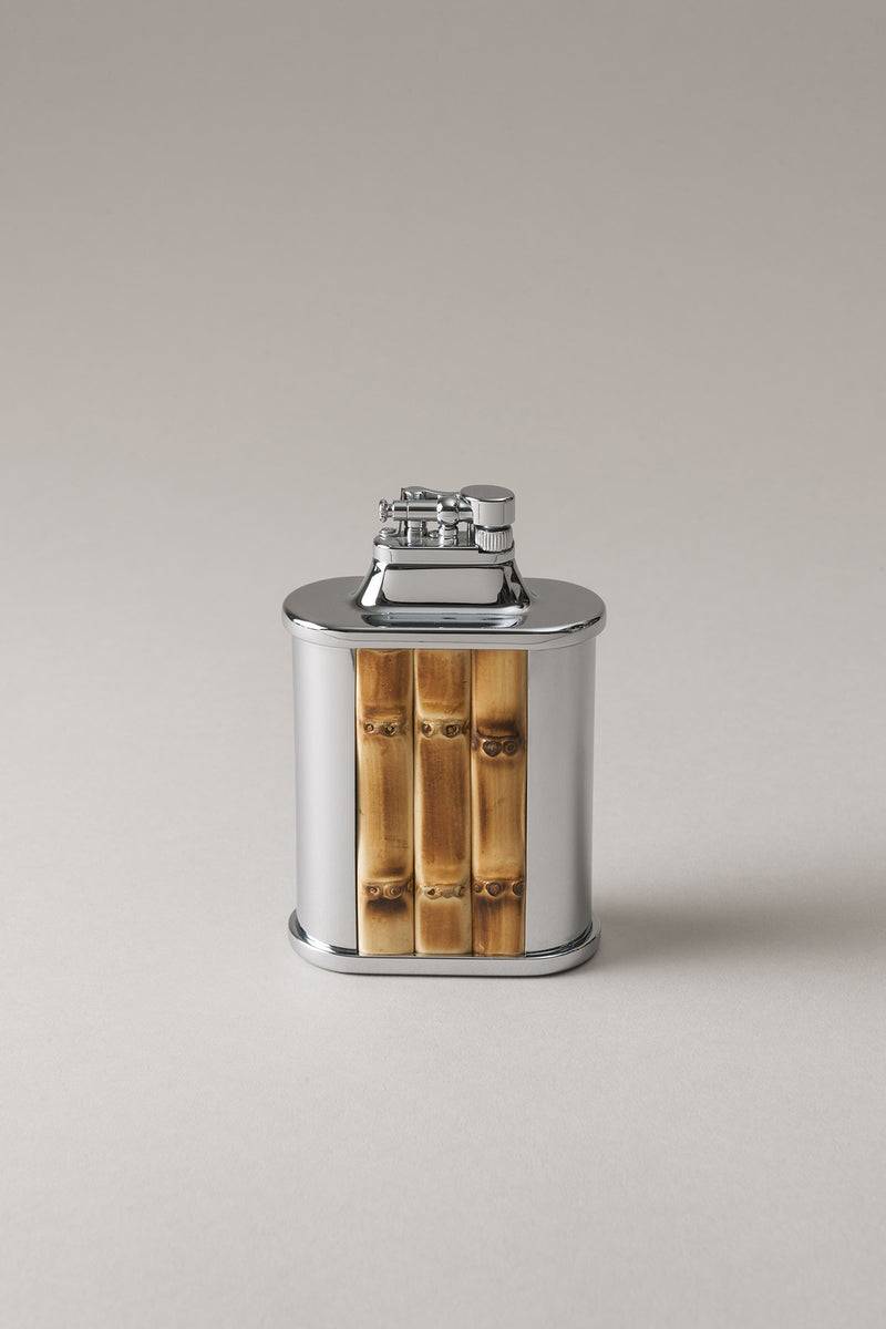 Lorenzi Milano Accendino a pietrina tavolo in Bambù