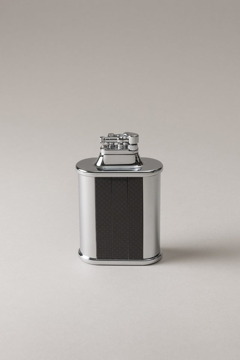 Lorenzi Milano Accendino a pietrina tavolo in Carbonio