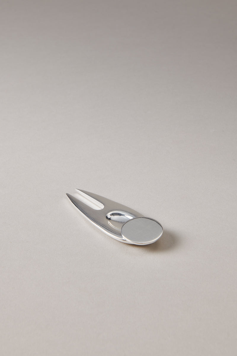 Lorenzi Milano Alza pitch e marchino da golf in Argento