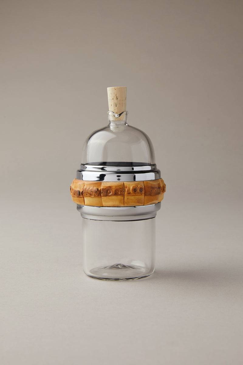 Lorenzi Milano Bottiglia olio/aceto mignon in Bambù