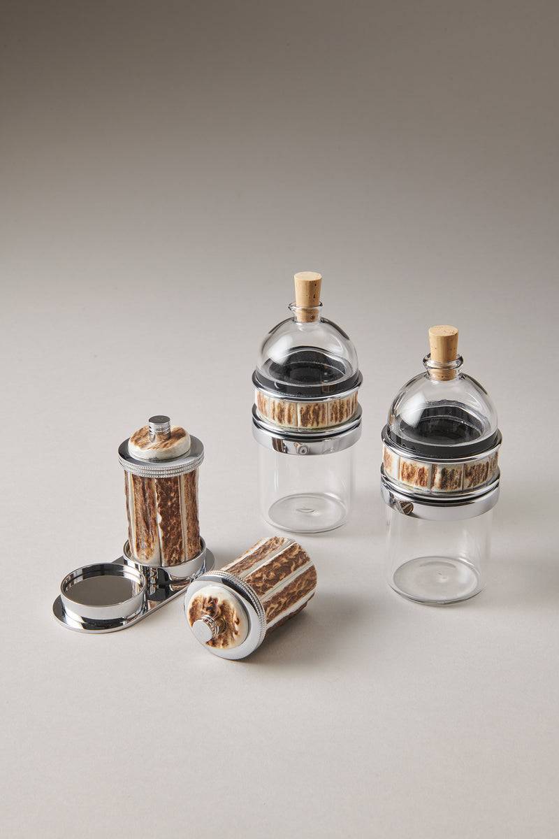 Lorenzi Milano Bottiglia Olio/aceto Mignon In Cervo (palco)