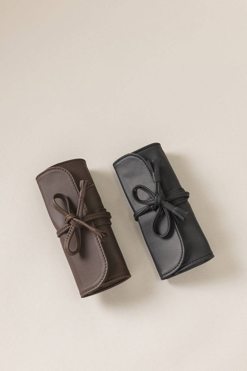 Lorenzi Milano Busta Porta Orologi Da Viaggio In Nappa