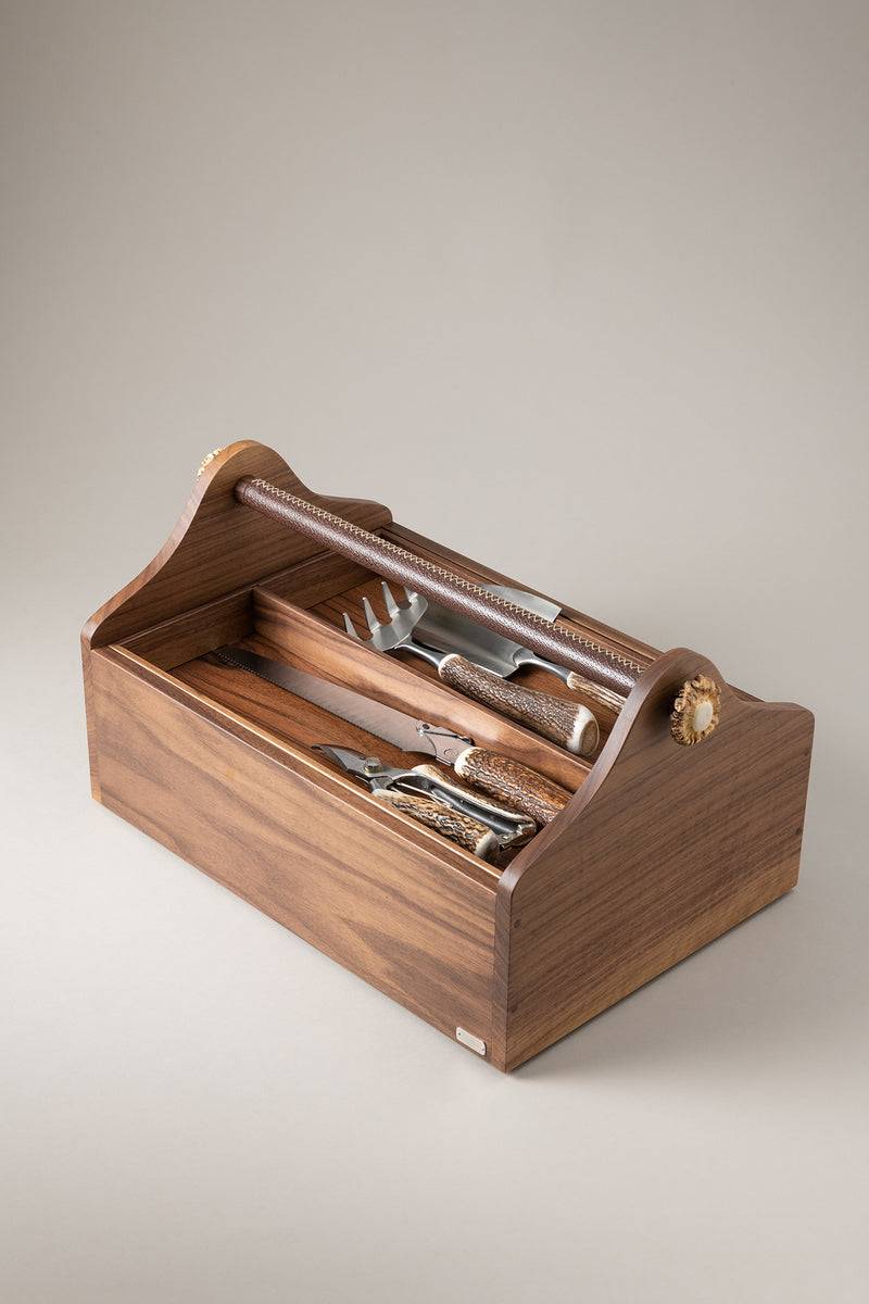 Lorenzi Milano Cassetta giardinaggio completa in Cervo (palco)