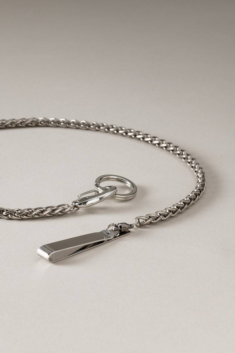 Lorenzi Milano Catena portachiavi titanio in Titanio