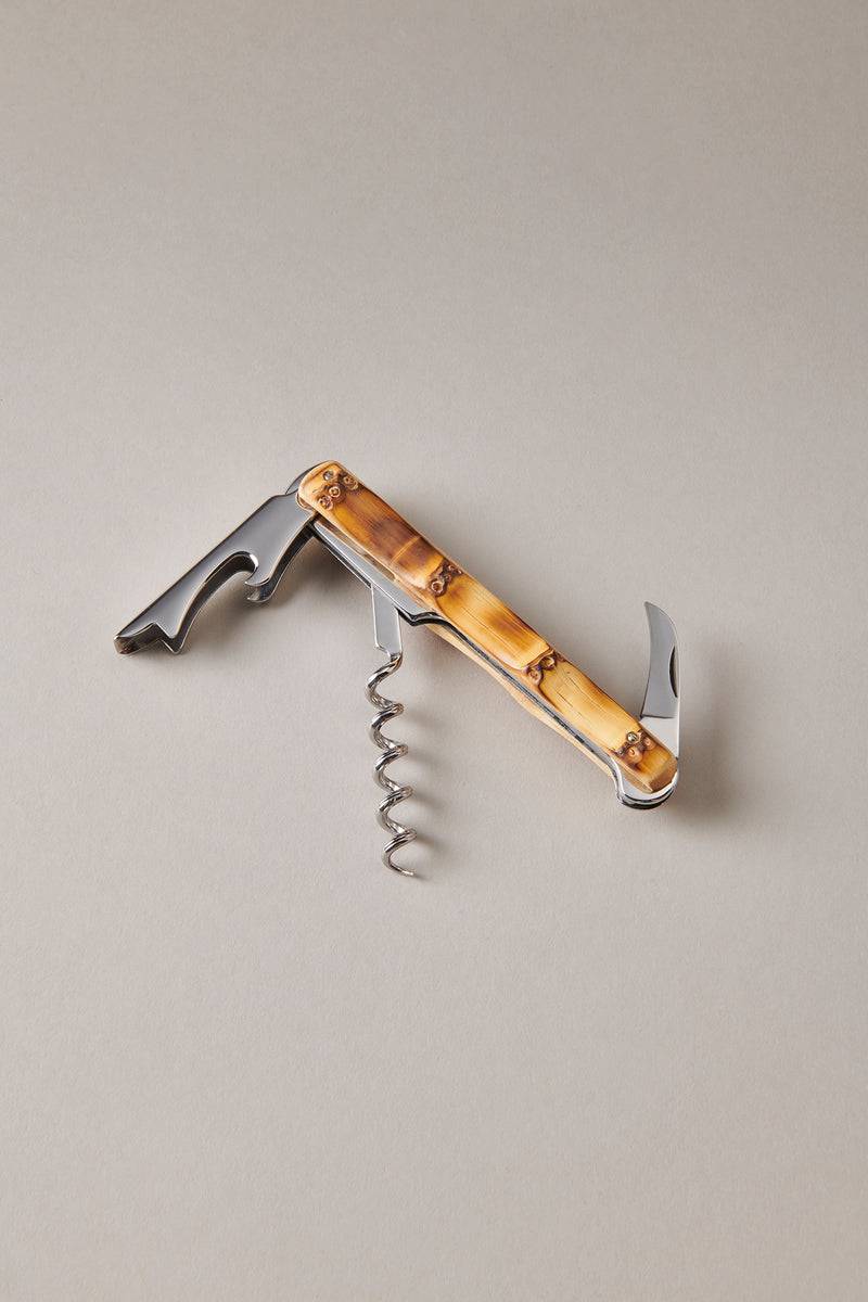 Lorenzi Milano Cavatappi Tipo Butler's Friend In Bambù