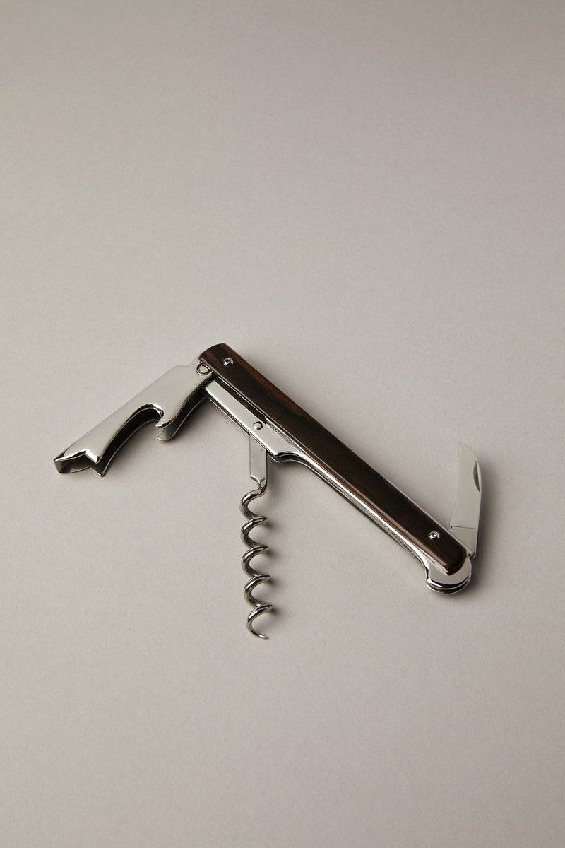 Lorenzi Milano Cavatappi Tipo Butler's Friend In Legno