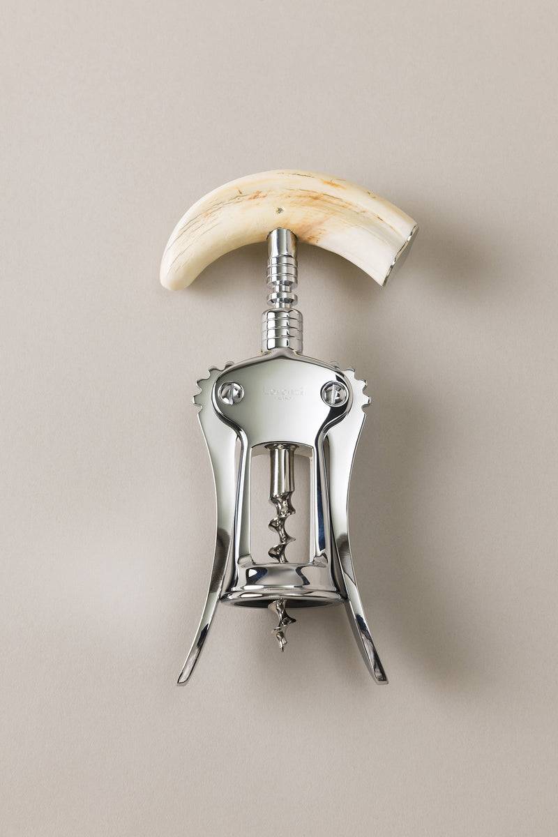 Lorenzi Milano Cavatappi tradizionale cromato in Facocero