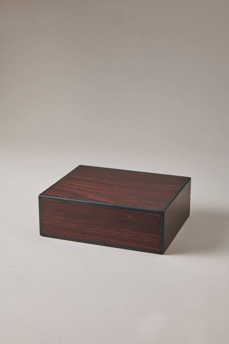 Lorenzi Milano Cofanetto Porta Anelli In Palissandro Santos