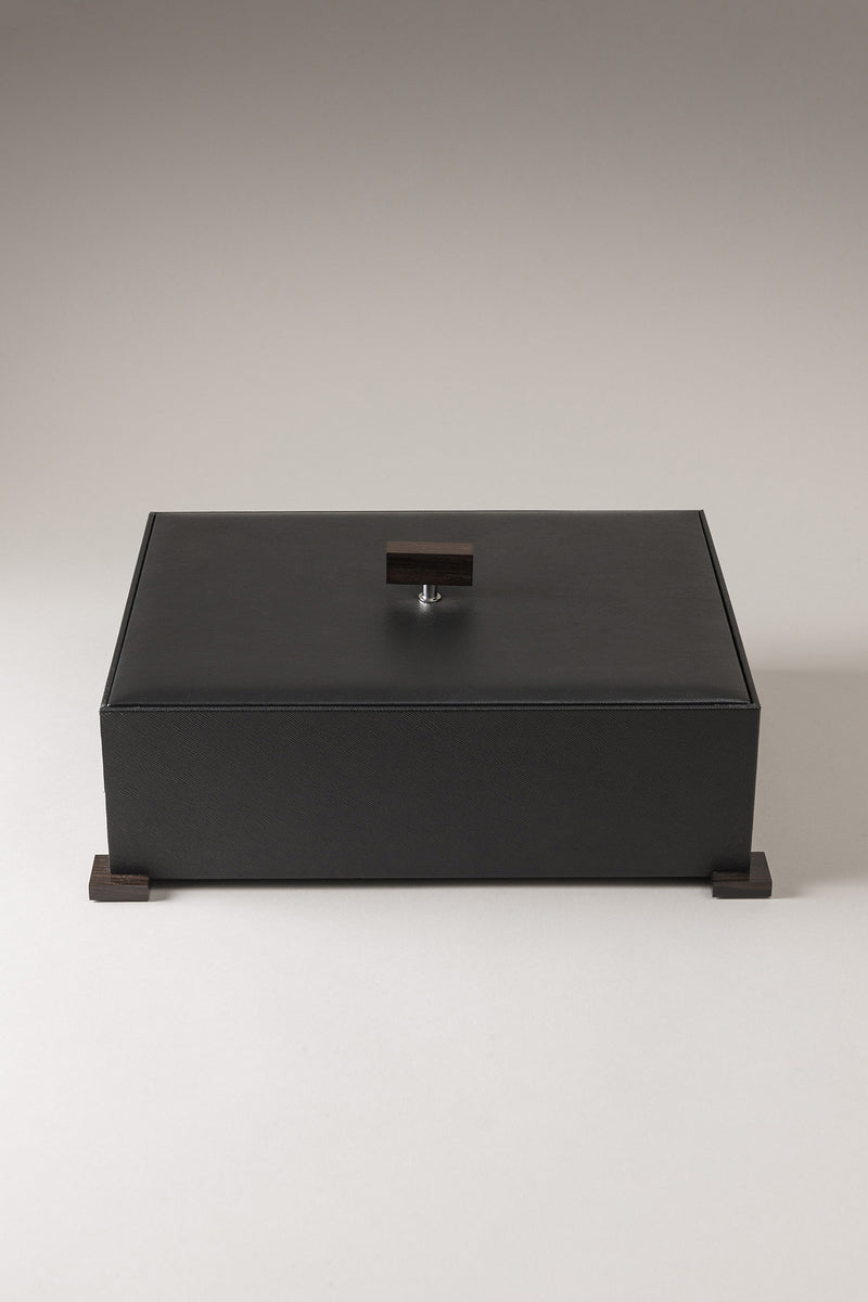 Lorenzi Milano Cofanetto Porta Gioie Da Uomo In Legno