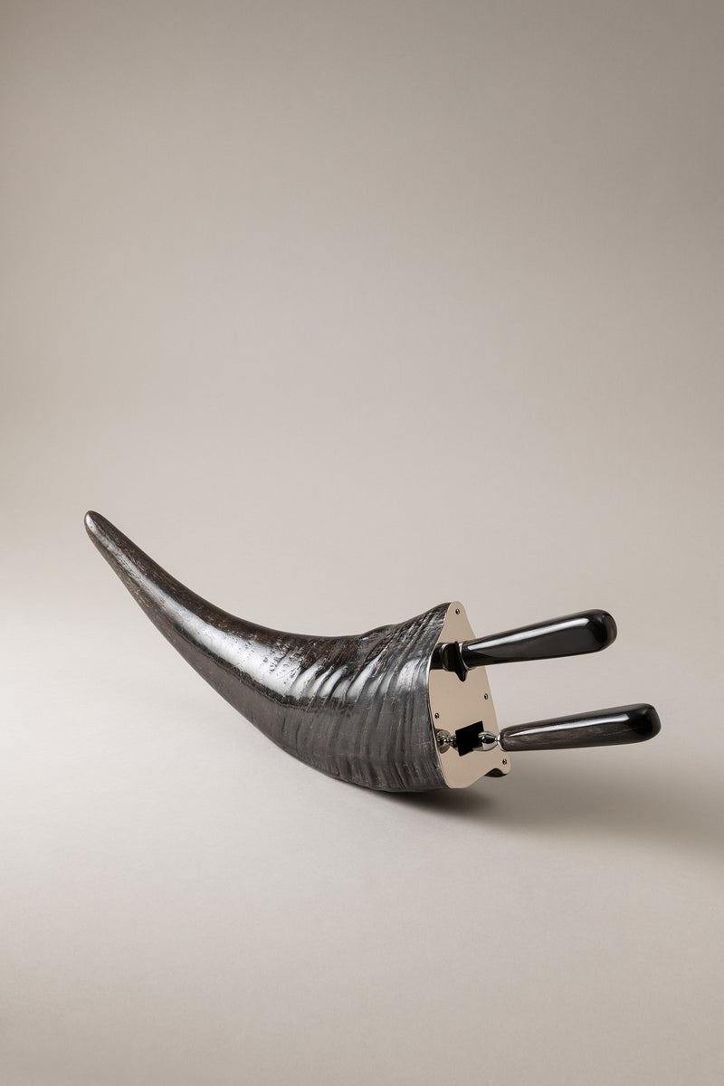 Lorenzi Milano Completo coppia trinciante in Bufalo d'acqua