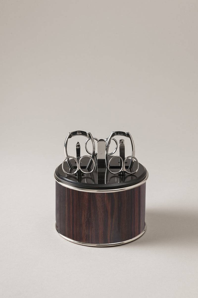 Lorenzi Milano Completo manicure da toilette in Legno Lorenzi Milano Completo manicure da toilette in Legno