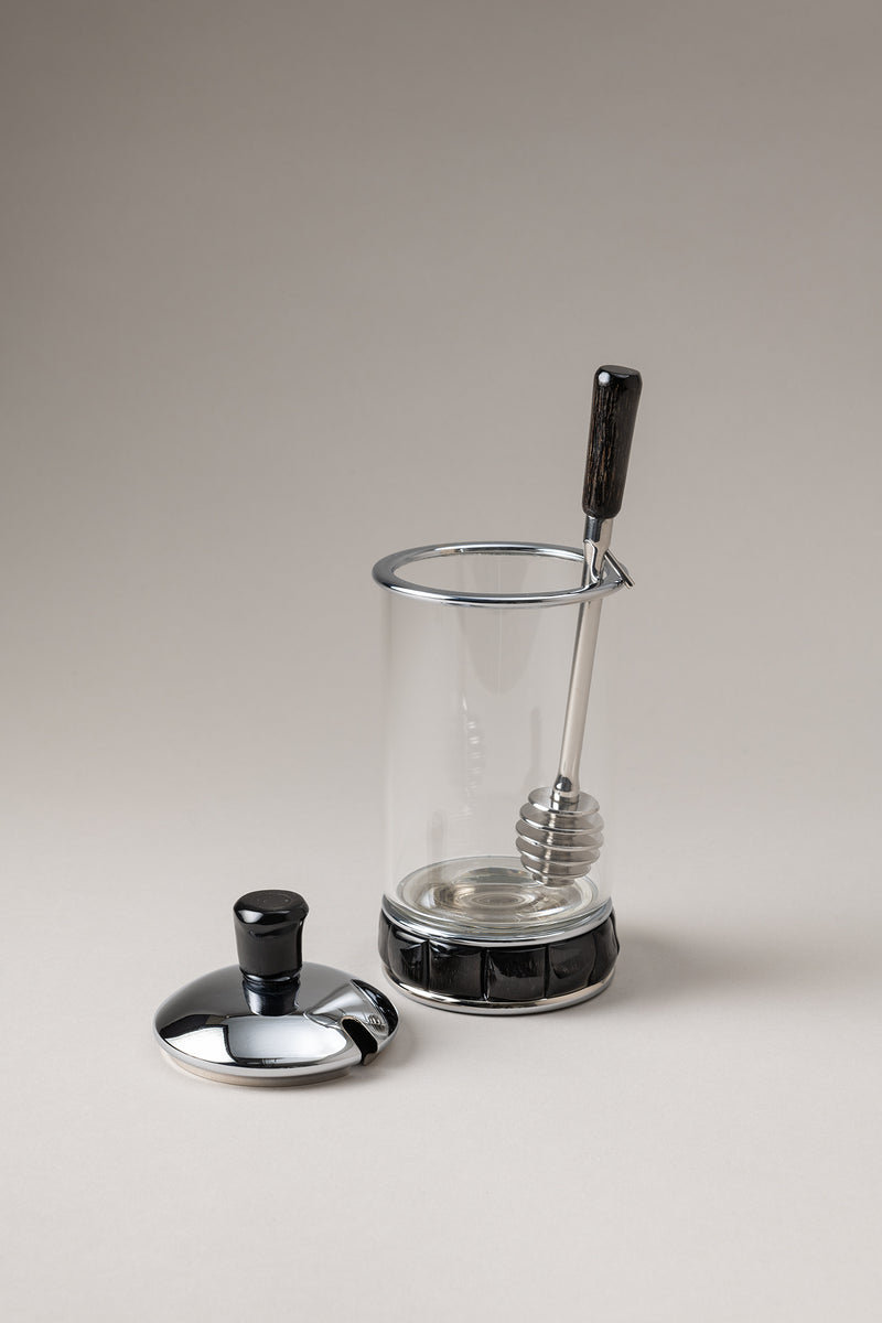 Lorenzi Milano Contenitore Miele Con Cucchiaio In Orice