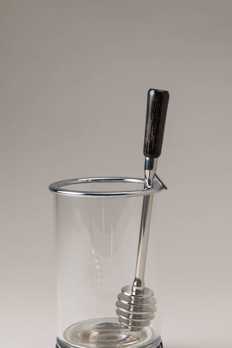 Lorenzi Milano Contenitore Miele Con Cucchiaio In Orice