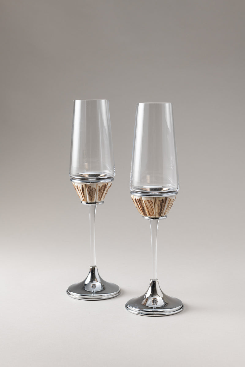 Lorenzi Milano Coppia flute champagne in Cervo (palco)