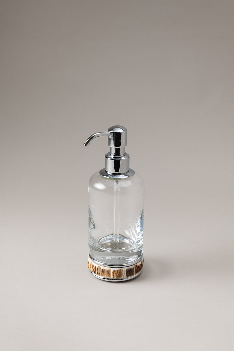 Lorenzi Milano Dosatore sapone liquido vetro in Cervo (palco)