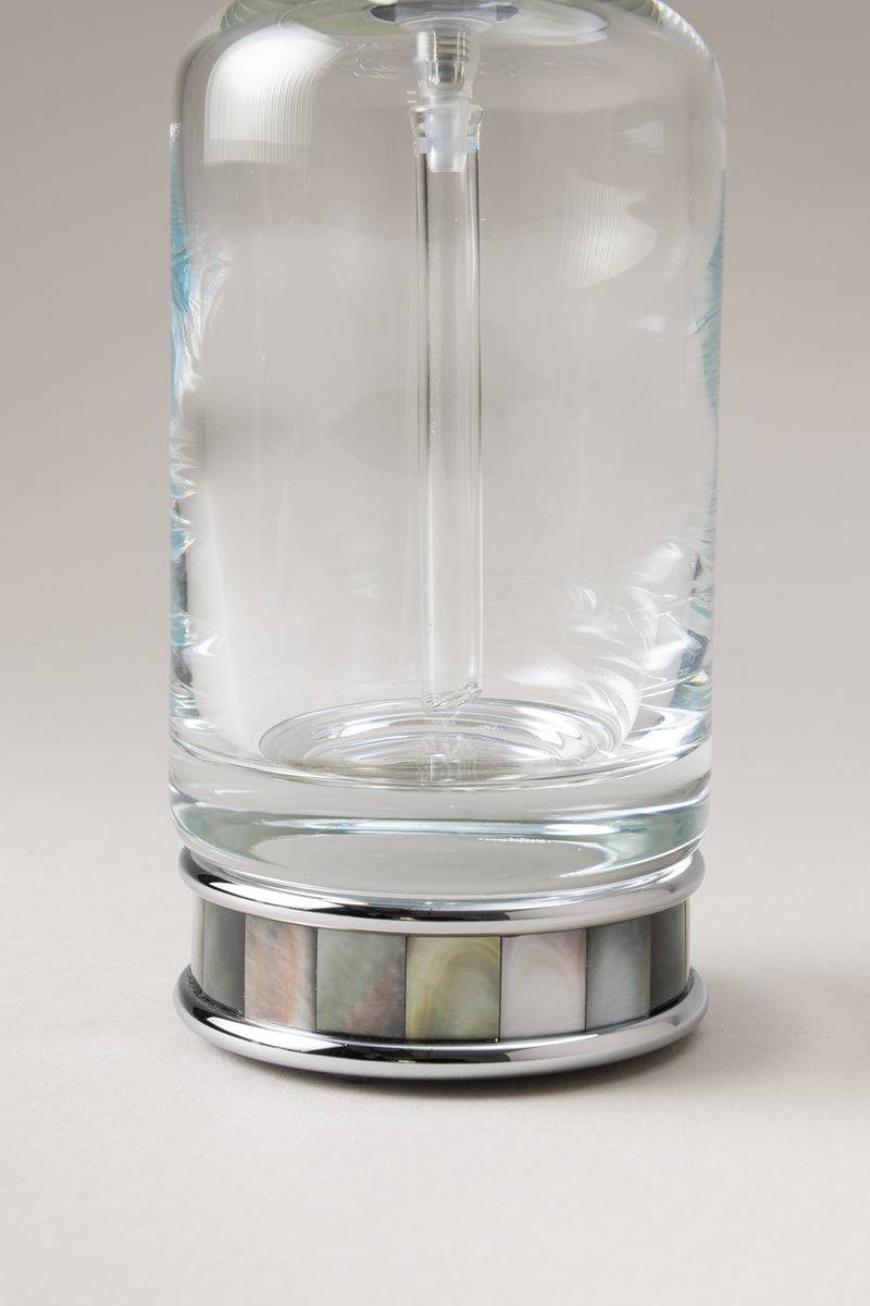 Lorenzi Milano Dosatore Sapone Liquido Vetro In Madreperla