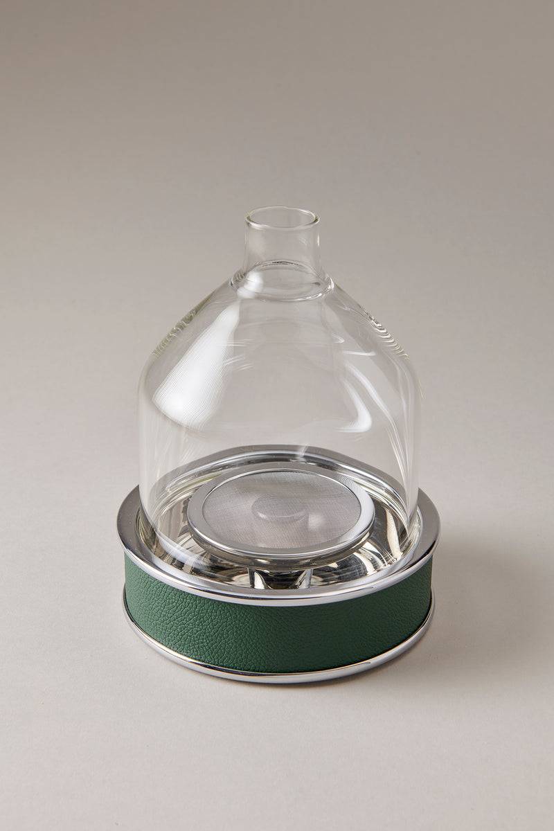 Lorenzi Milano Filtro vino per decanter in Vitello nautico