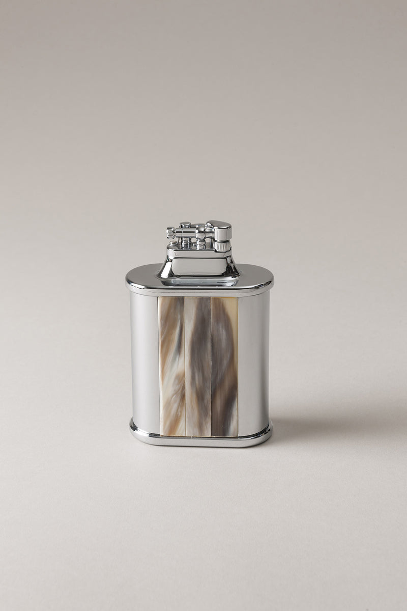 Lorenzi Milano Accendino a pietrina tavolo in Zebu