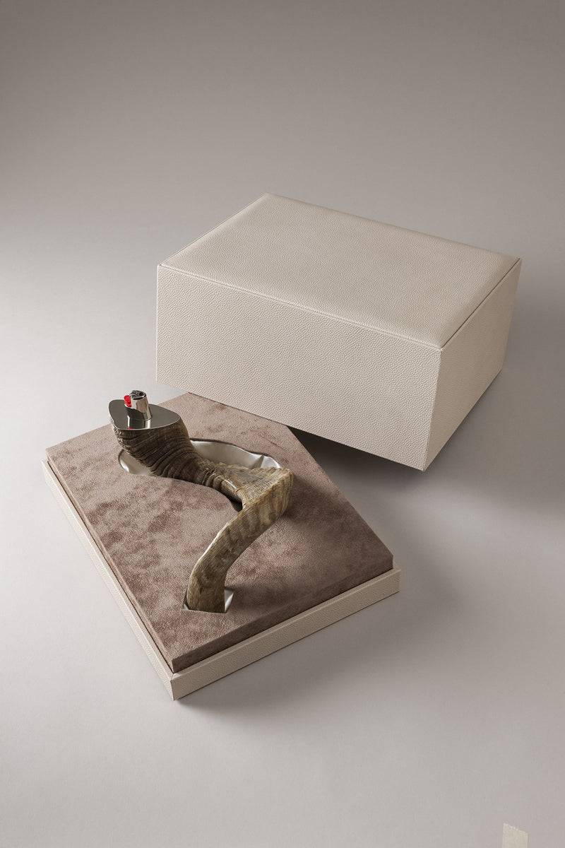 Lorenzi Milano Accendino Da Tavolo In Montone