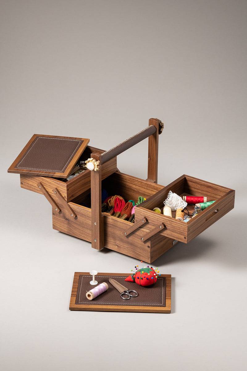 Lorenzi Milano Casseta Da Cucito In Cervo (palco)