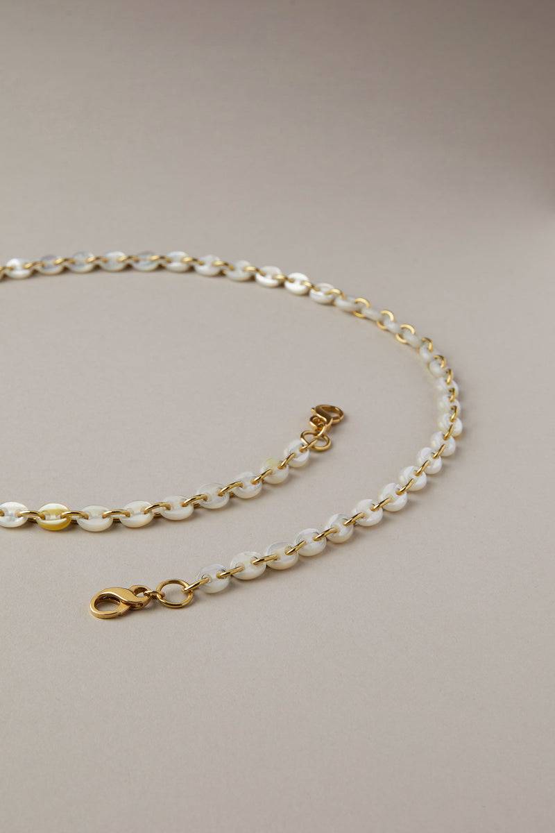 Lorenzi Milano Catena Portachiavi In Madreperla