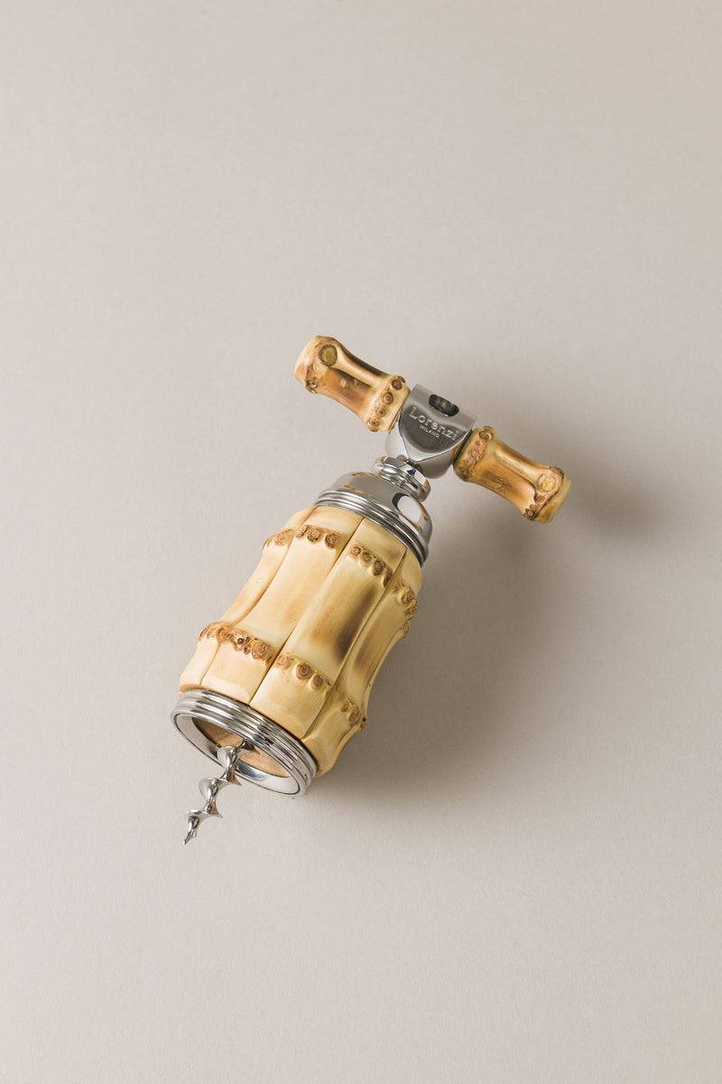 Lorenzi Milano Cavatappi Meccanico In Bambù