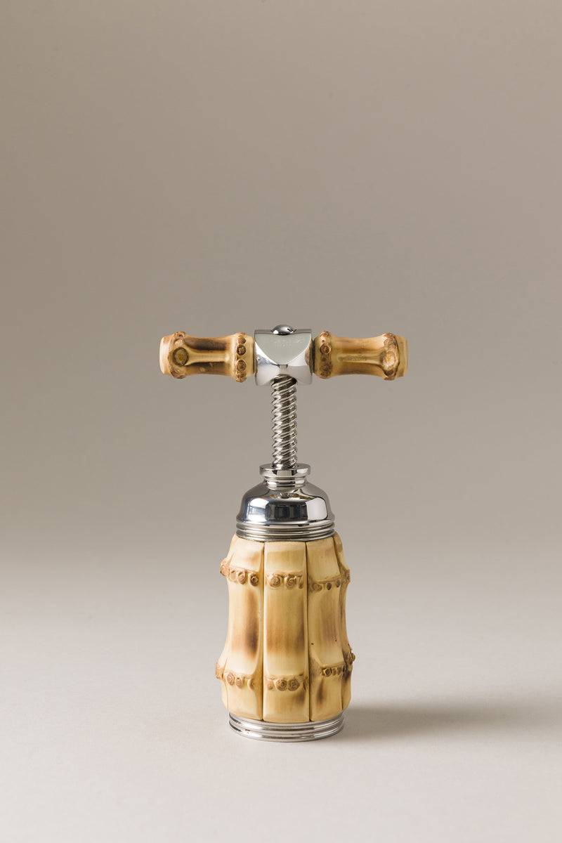 Lorenzi Milano Cavatappi meccanico in Bambù