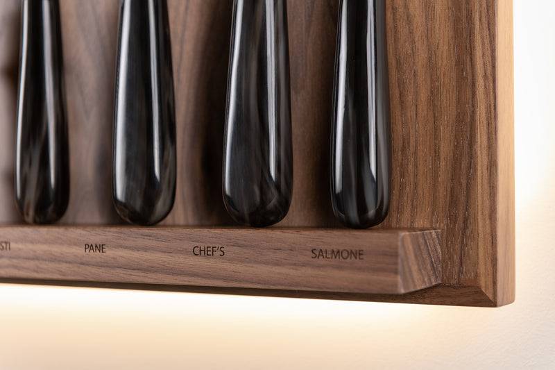 Lorenzi Milano Coltelliera Media In Zebu