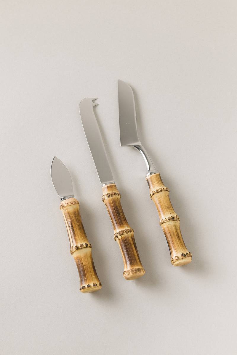 Lorenzi Milano Coltello formaggio in Bambù