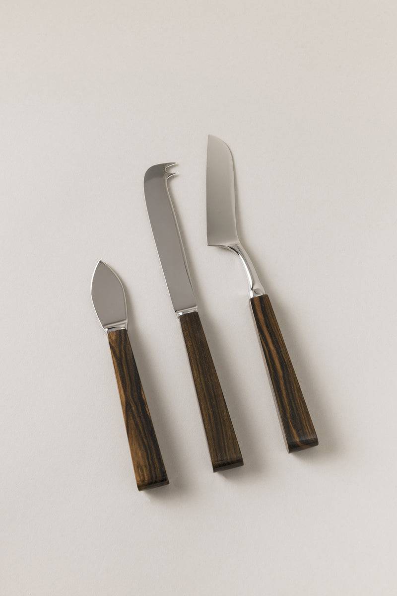 Lorenzi Milano Coltello formaggio in Legno