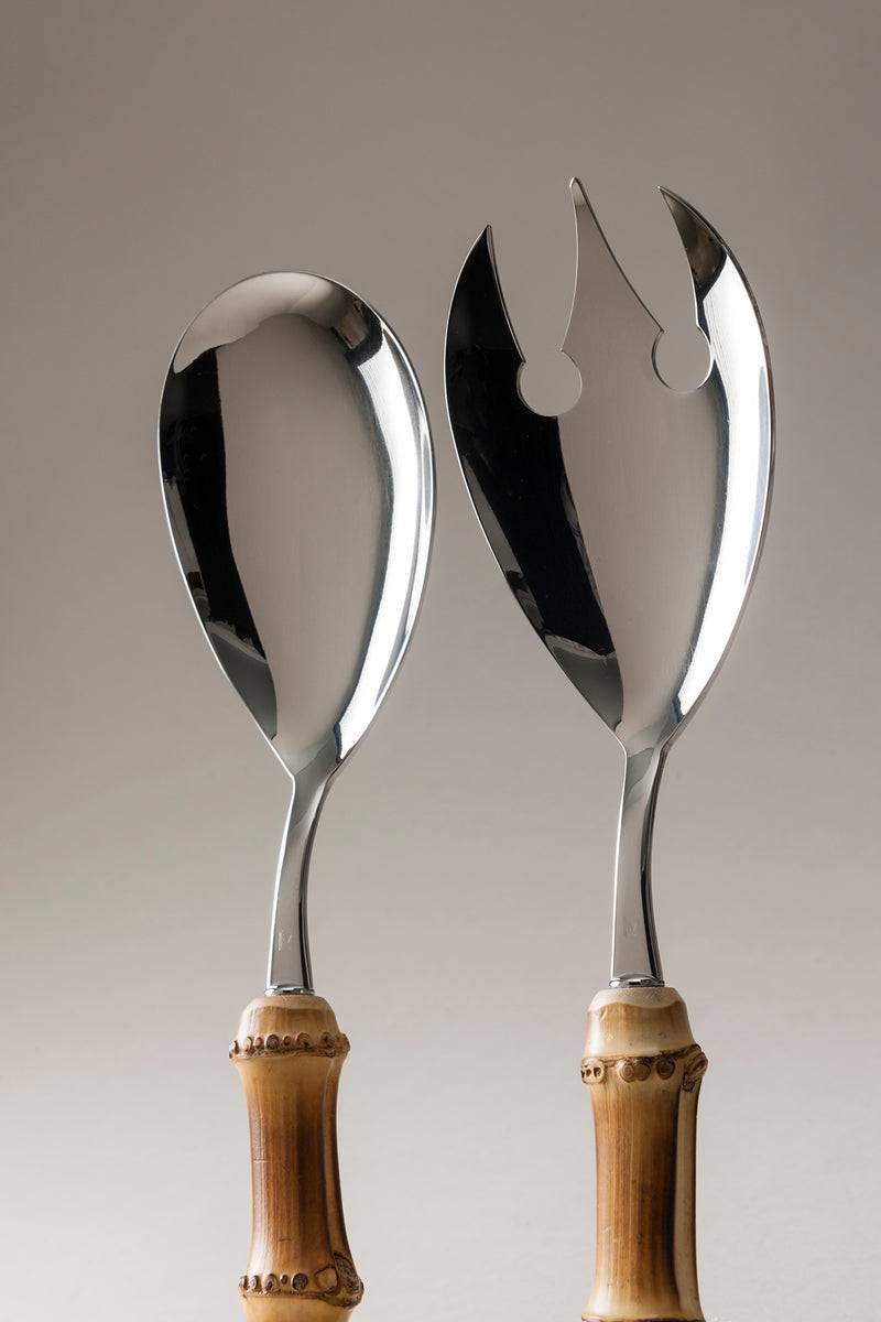 Lorenzi Milano Coppia Insalata In Bambù