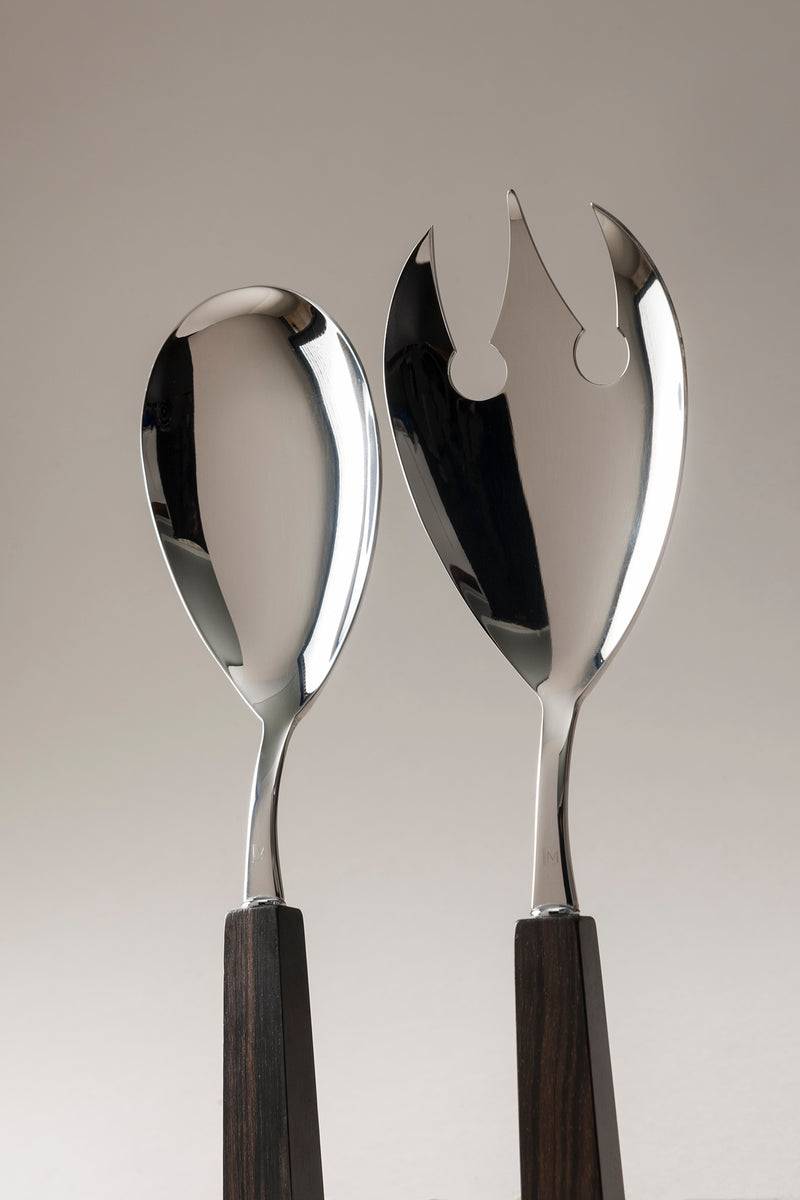 Lorenzi Milano Coppia Insalata In Legno